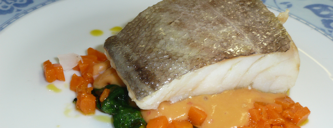 Imagen plato pescado